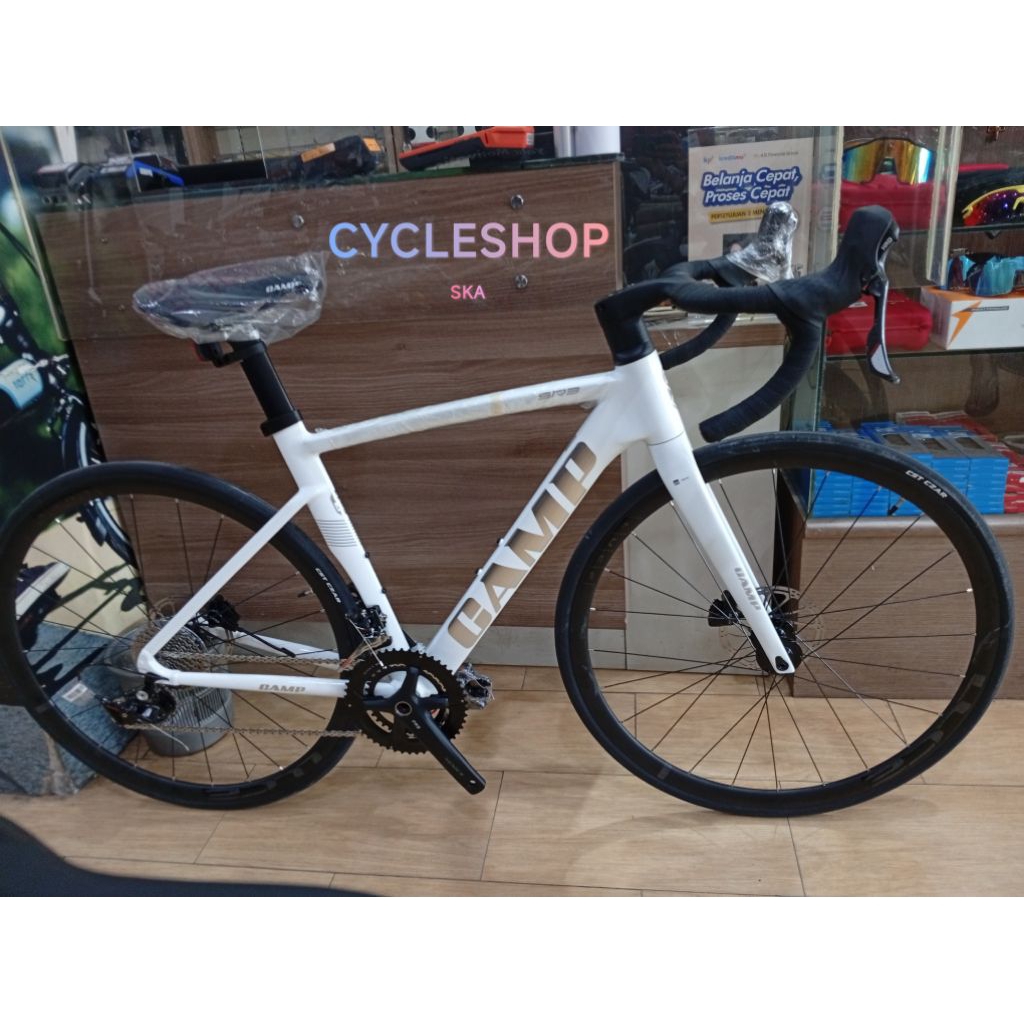 Jual Sepeda Roadbike CAMP SR3D Discbrake Frame Alloy UCI 2x12 Speed ...