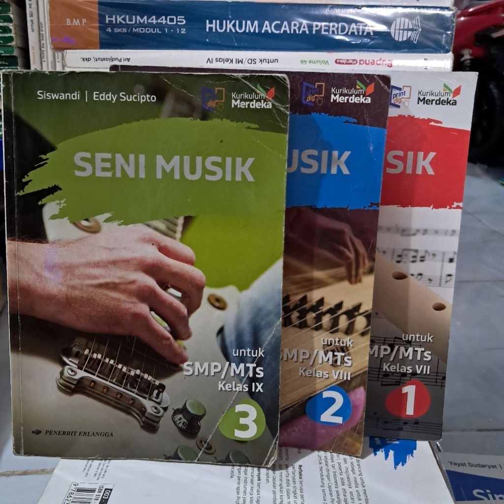 Jual buku bekas ori kurikulum merdeka SENI MUSIK UNTUK SMP/MTS KELAS 1 ...