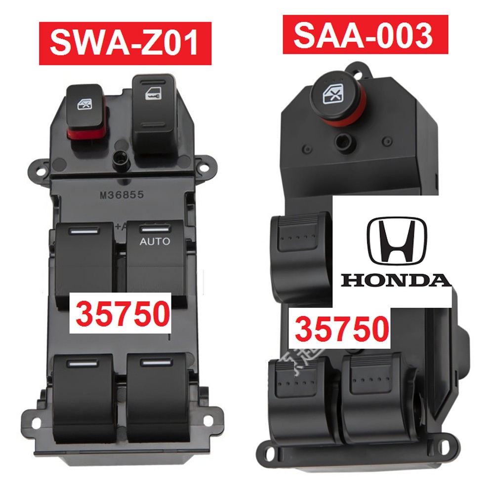 パーツ RAV4 Jual Saklar Switch Induk Power Window Honda 35750 SAA SWA Crv Re