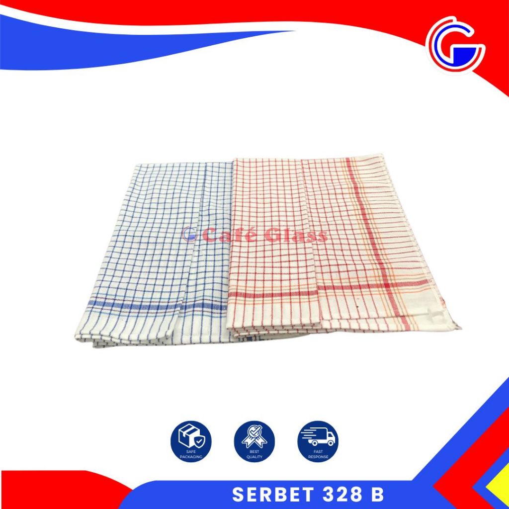 Serbet Dapur Jumbo 75X75 Cm I Lap Dapur Tebal I Serbet Murah I Serbet 328 B