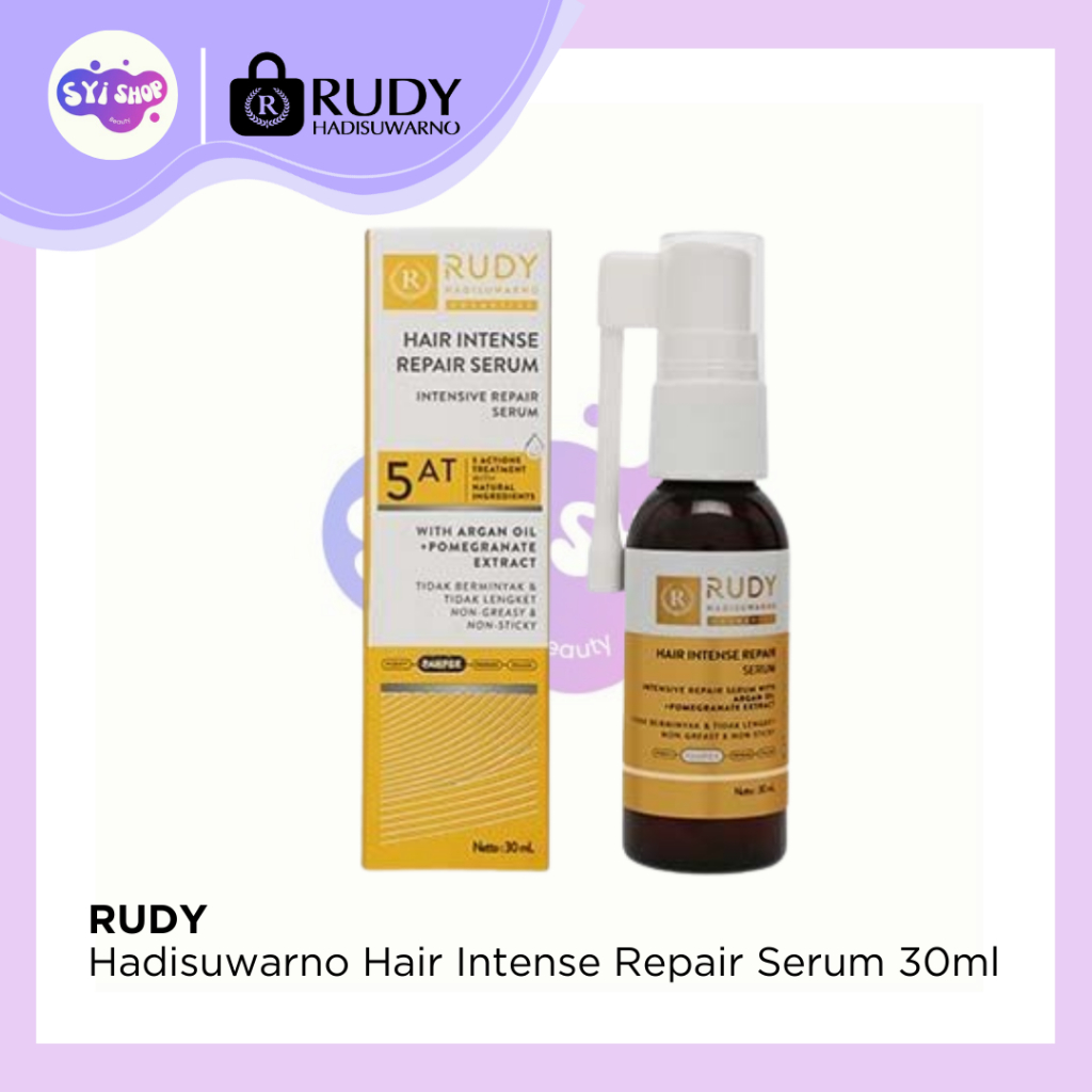 Jual Rudy Hair Intense Repair Serum 30ml | Serum Rambut Rusak Kering ...