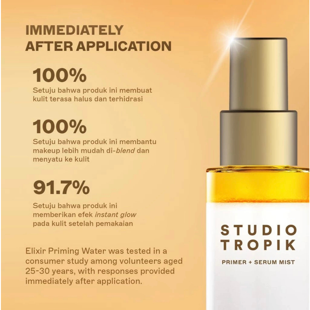 Jual STUDIO TROPIK - Elixir Priming Water - Primer + Serum Mist 50ml ...