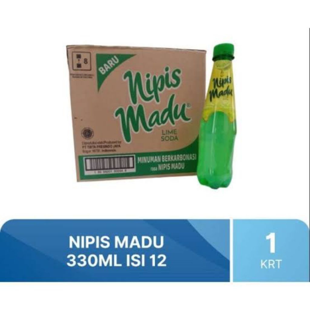 Jual Nipis Madu 330ml 1 pack isi 12 botol | Shopee Indonesia