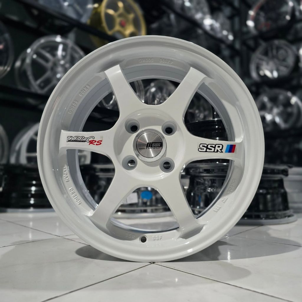 Jual velg racing ring 15 SSR TYPE C LEBAR 6,5 PCD 4X100 velg racing ...