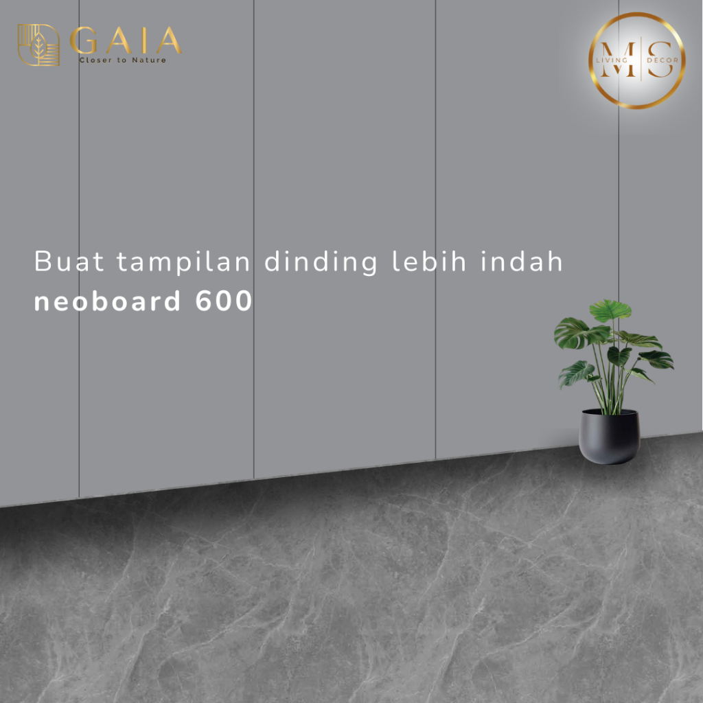 Jual WALLBOARD PVC GAIA NEOBOARD BY MARVEL PANJANG 2,9M | Shopee Indonesia