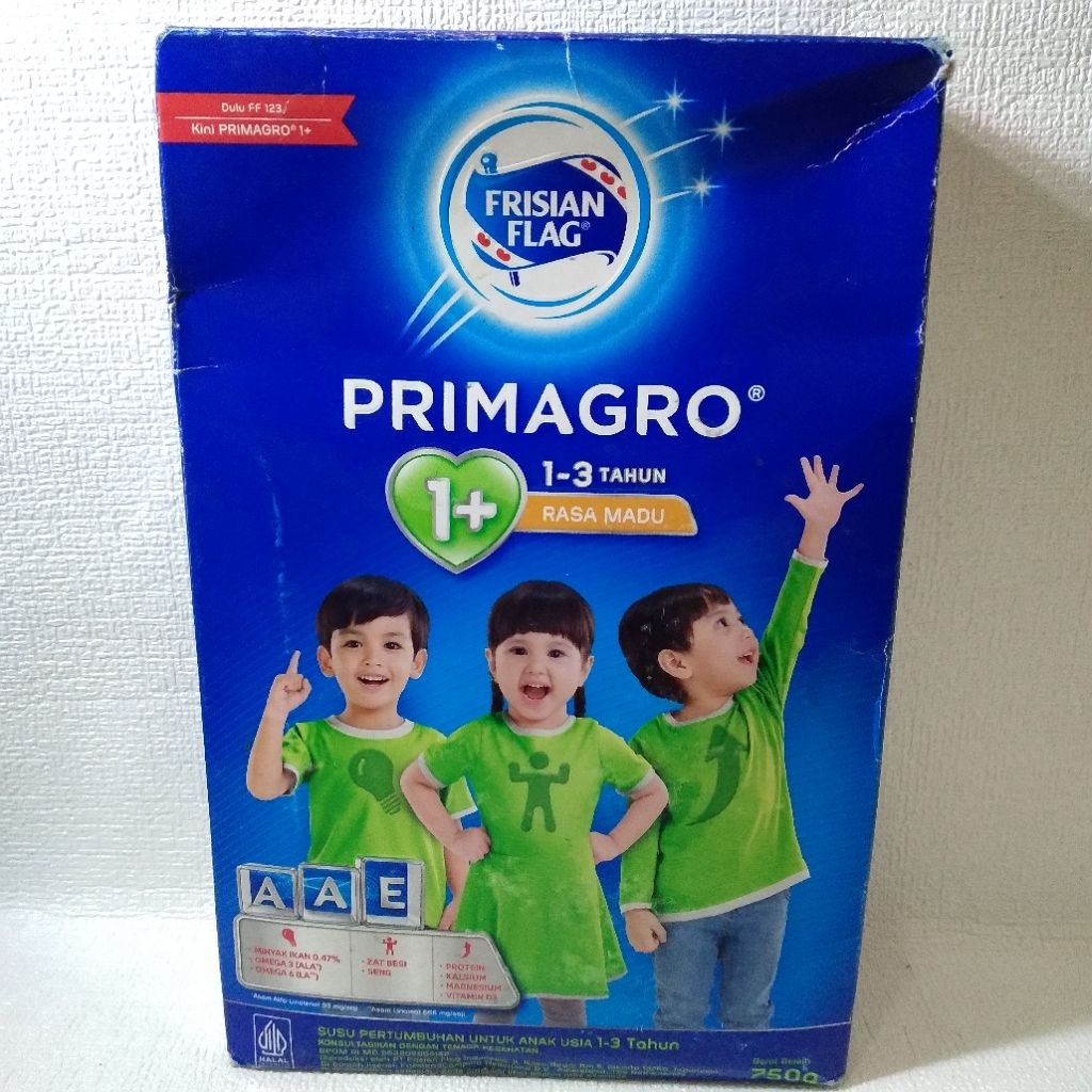 Jual FRISIANFLAG PRIMAGRO 1+ RASA MADU 750g EXP NOVEMBER 2025 (baca ...