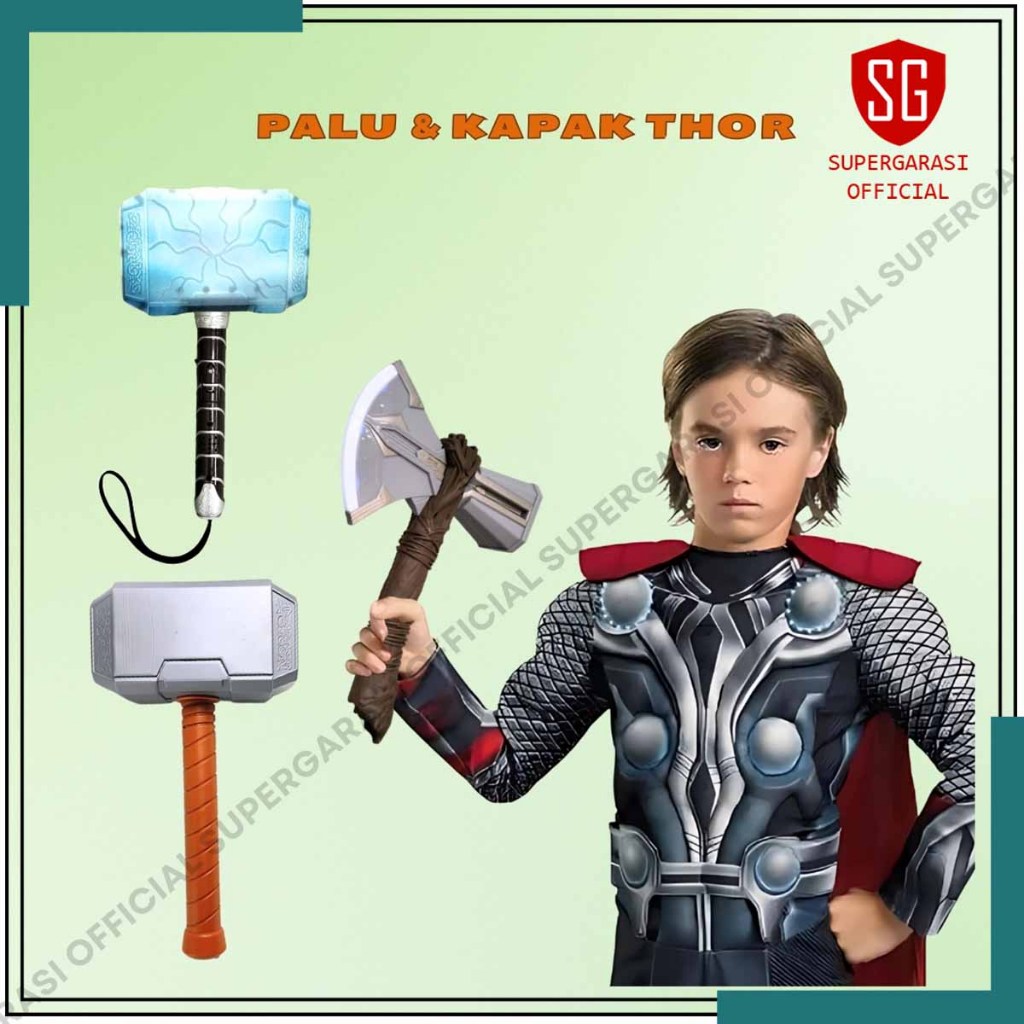Jual Mainan superhero Hammer Palu Kapak Stormbreaker Thor Avengers Ada ...