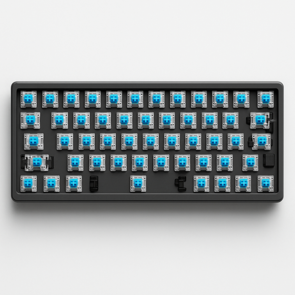 Jual 10pcs - Blue Tactile Click Switch Mechanical Keyboard 3 Pin Hot ...