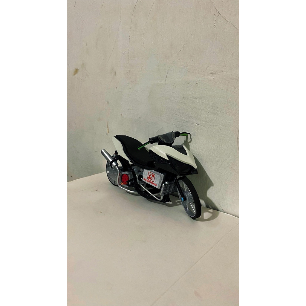 Jual custom miniatur motor dragbike / standar fullbody | Shopee Indonesia
