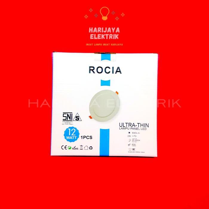 Jual Rocia Lampu Led Panel Downlight Led Lampu Inbow Bulat 6W 12W 18W ...