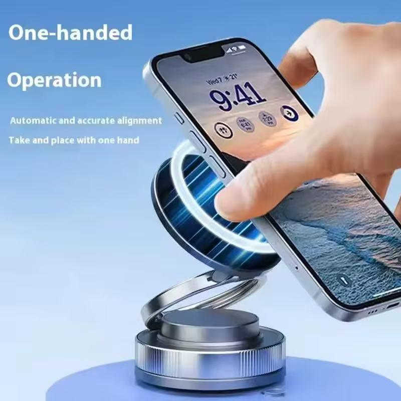 Support voiture magnétique télescopique pour téléphone portable