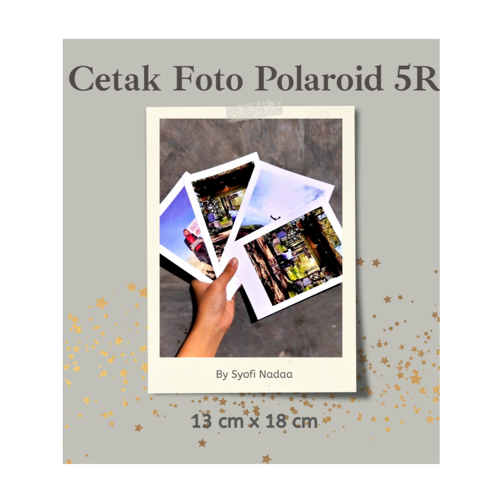 Jual Cetak Foto 5R, Polaroid & Full foto (13 cm x 18 cm) | Shopee Indonesia