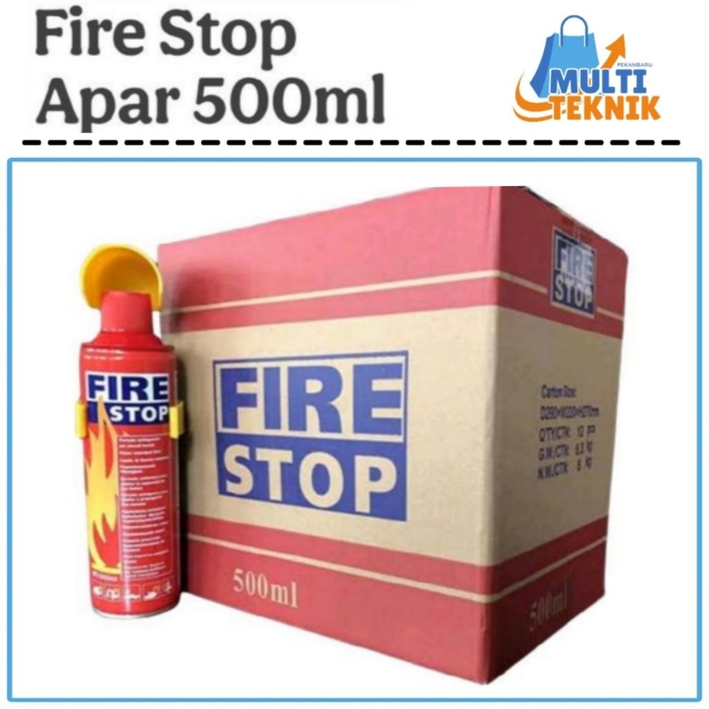 Jual FIRE STOP 500ml Racun Api Alat Peredam Pemadam Kebakaran Apar ...