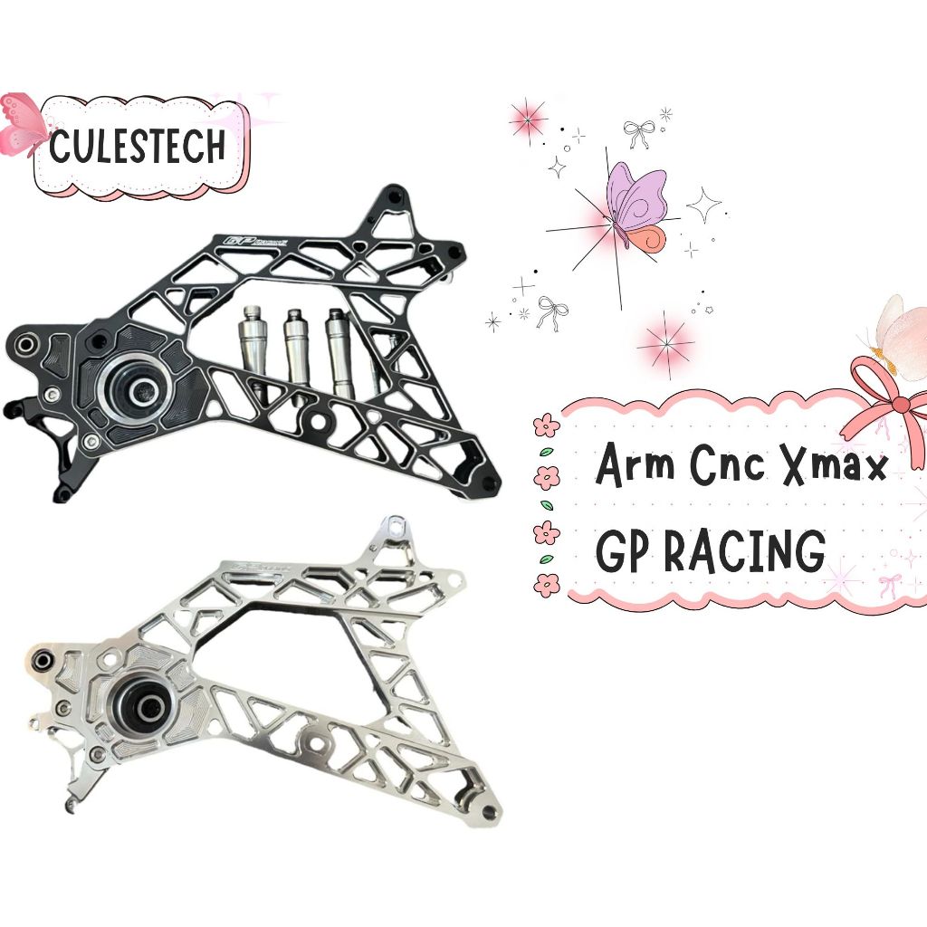 Jual Arm Cnc Xmax GP RACING Original Made In Thailand | Shopee Indonesia