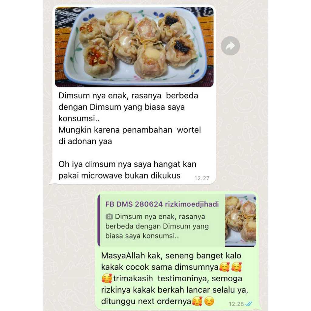 Jual Incipono Dimsum MIX A (Nori, Mozzarella, Mercon) 1 Pack isi 50 pcs ...