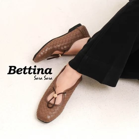 Sarasara Sepatu Flatshoes Wanita Motif Anyam Bettina Series