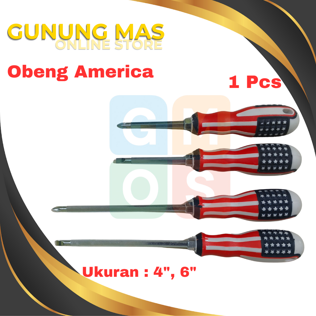 Jual Obeng Bolak Balik USA 4