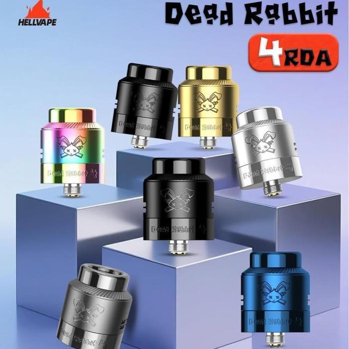 Jual Hellvape Dead Rabbit V4 RDA 24MM Hybrid Single & Dual Authentic by ...