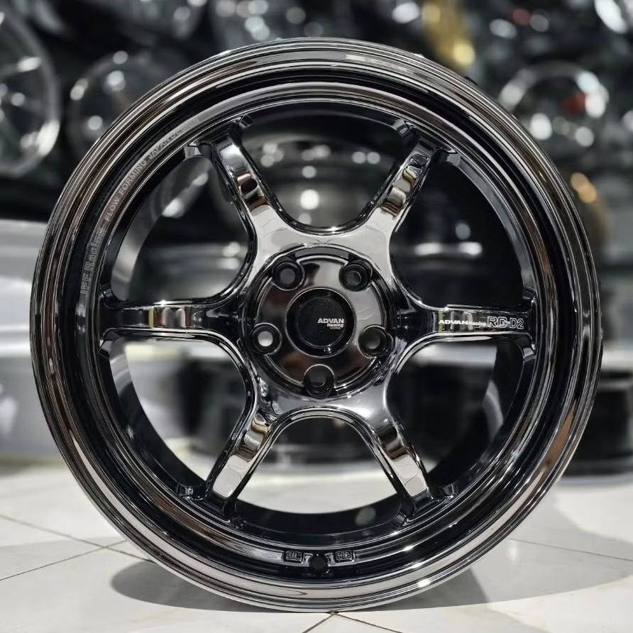 Jual VELG RACING ADVAN RG D2 R18 LEBAR 9,5 ET 25 PCD 5X114,3 velg ...
