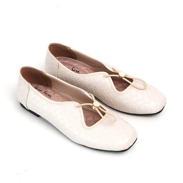 Sarasara Sepatu Flatshoes Wanita Motif Anyam Bettina Series