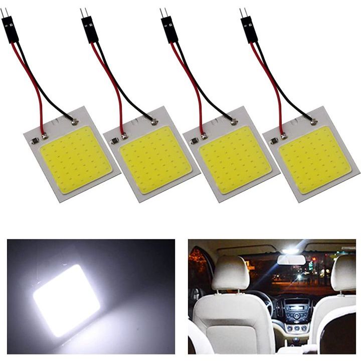Lampu LED Plafon Kabin Interior Mobil 12Volt Plasma Medium 24 Titik