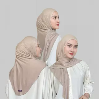 AIDA - Segitiga Instan Airflow Rayon Jilbab Muslim Wanita Jilbab Instan Malay