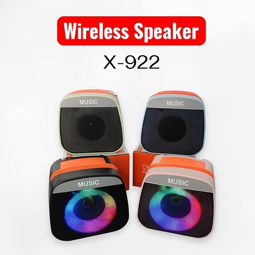 Jual X922 Speaker Bluetooth Portable LED Disco RGB Speker Wireless TWS ...