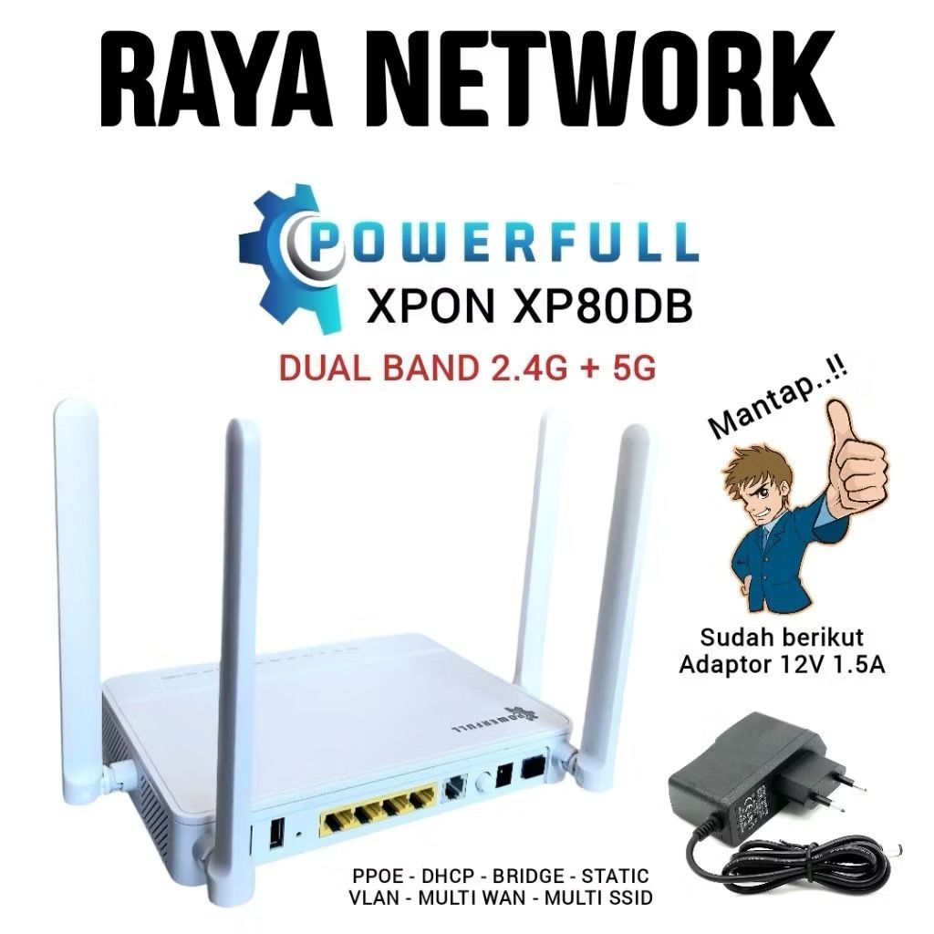 Jual POWERFULL XPON 80DB ONU | Shopee Indonesia