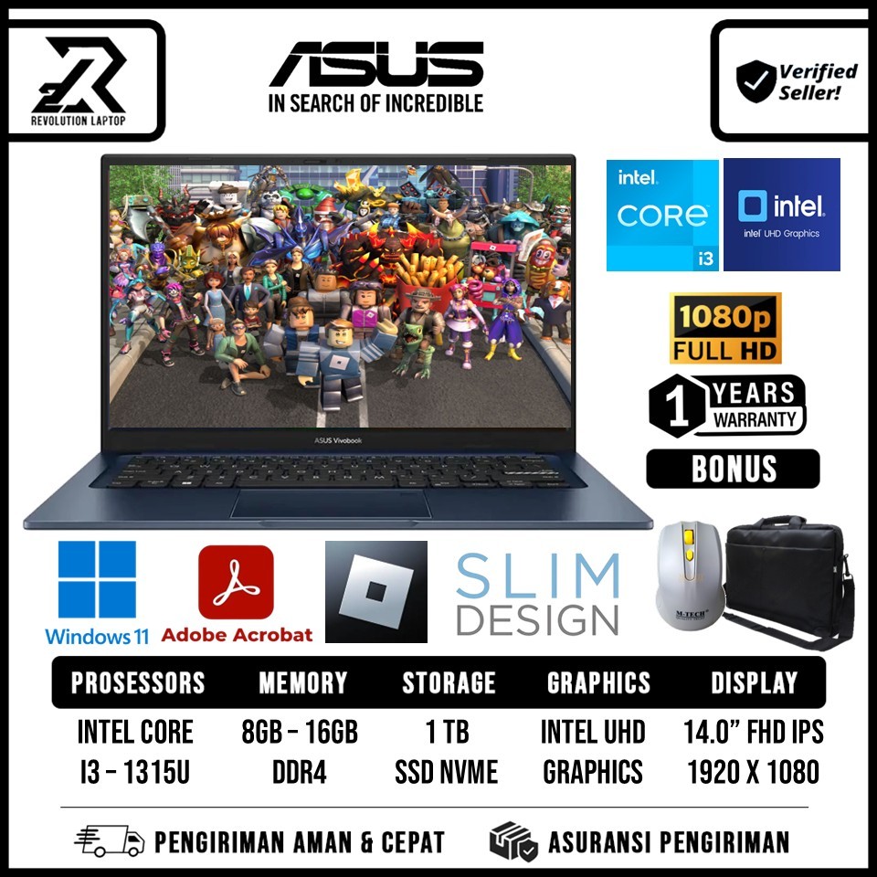 Jual Asus Laptop Core i3 Terlengkap Harga Terbaru November 2025