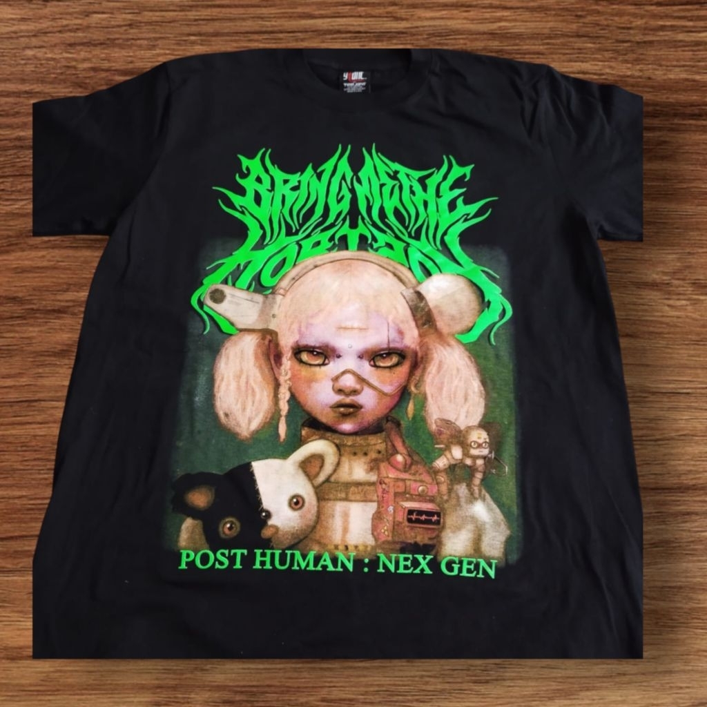 Jual tshirt BMTH Post Human : Next Gen | Shopee Indonesia