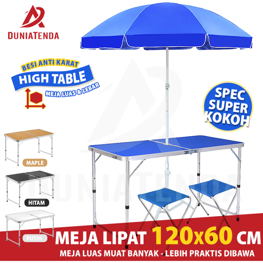 Meja Dagang Lipat Portable