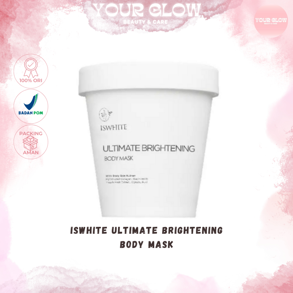 Jual ISWHITE Ultimate Brightening Body Mask 70gr | Masker Pencerah ...