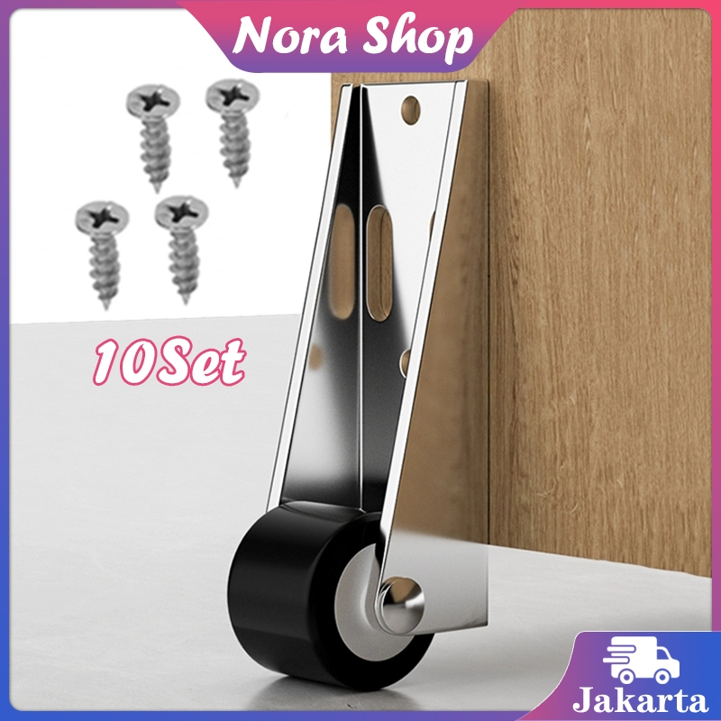 Jual 10Set Roda Pintu Sliding Penopang / Roda Bawah Pintu Sliding ...