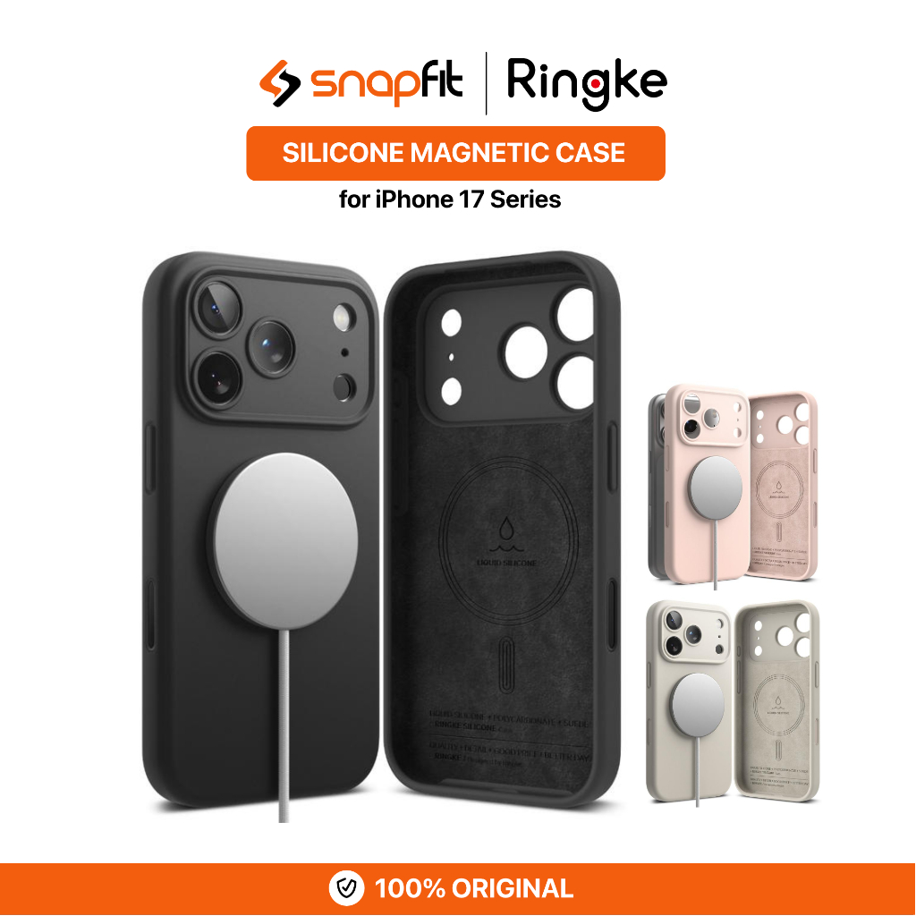 Jual RINGKE Case iPhone 17 Pro Max 17 Pro RINGKE Silicone Magnetic Soft ...