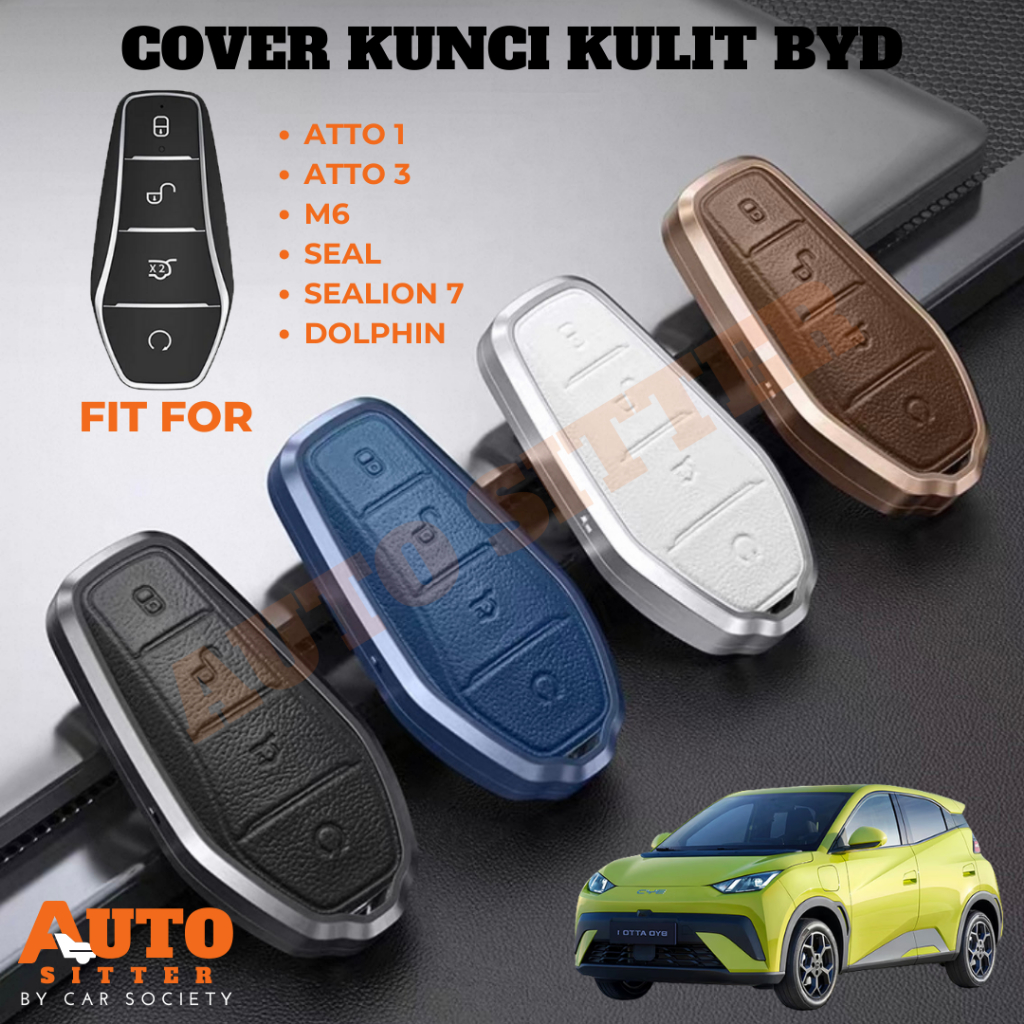 Jual [Auto Sitter] Elite Leather Key Cover - Sarung Cover kunci kulit ...