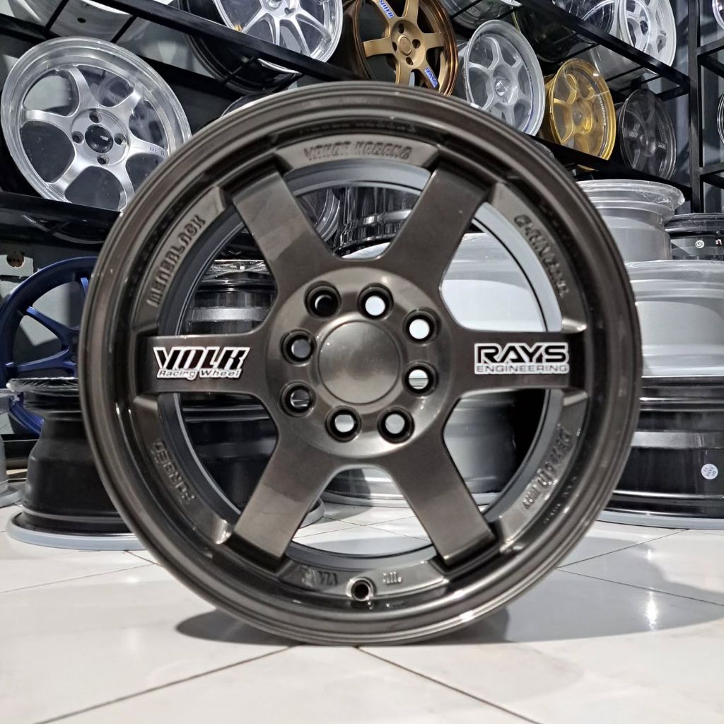 Jual VELG RACING VOLKRAYS TE37 R15 LEBAR 7 PCD 4X100 - 4X114,3 velg ...