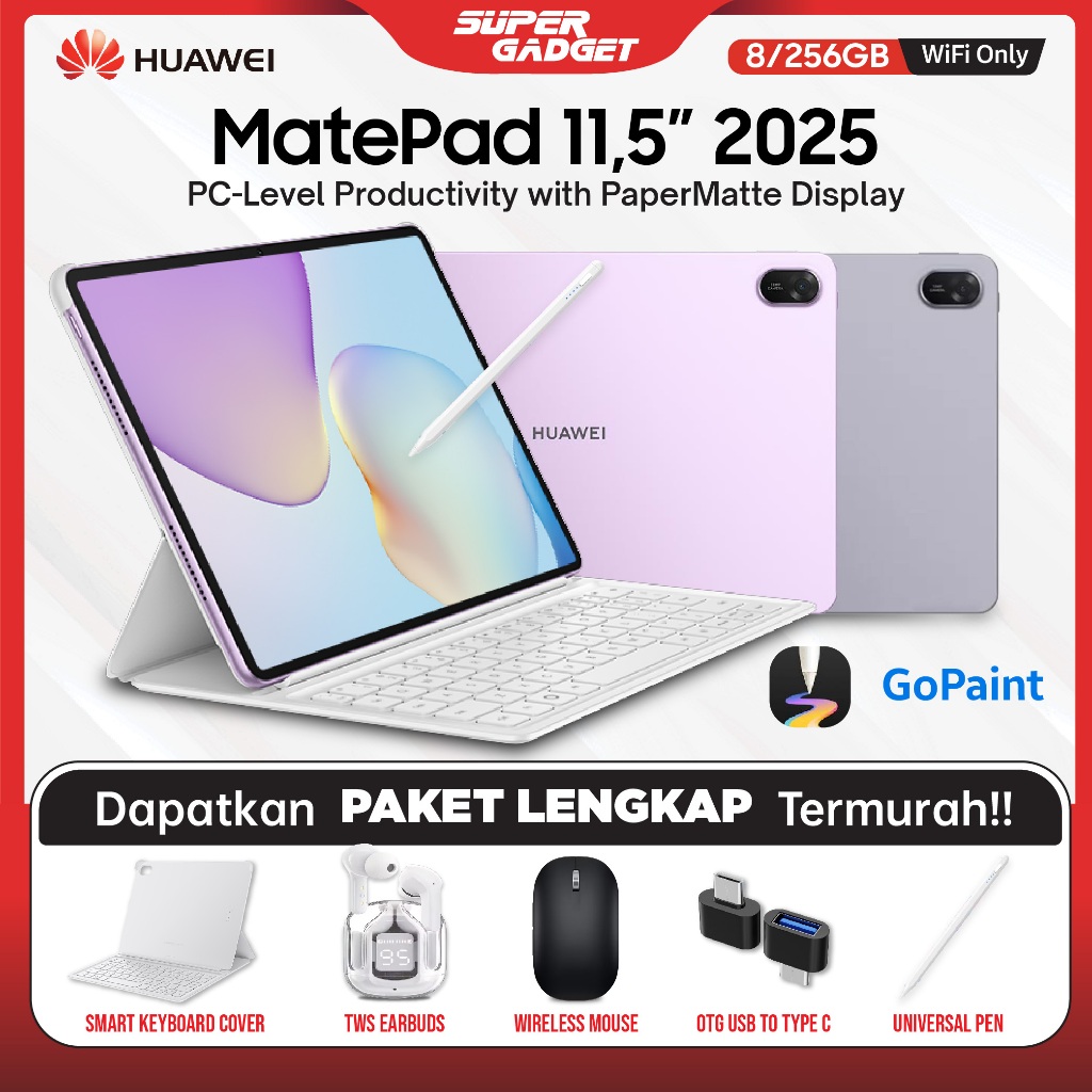 Jual Huawei MatePad inch 2025 Papermatte Edition 8/256 GB