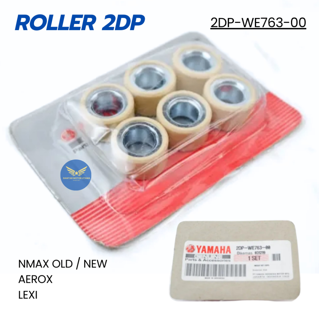 Jual 2DP-WE763-00 ROLLER 2DP ORIGINAL YAMAHA NMAX, AEROX | Shopee Indonesia