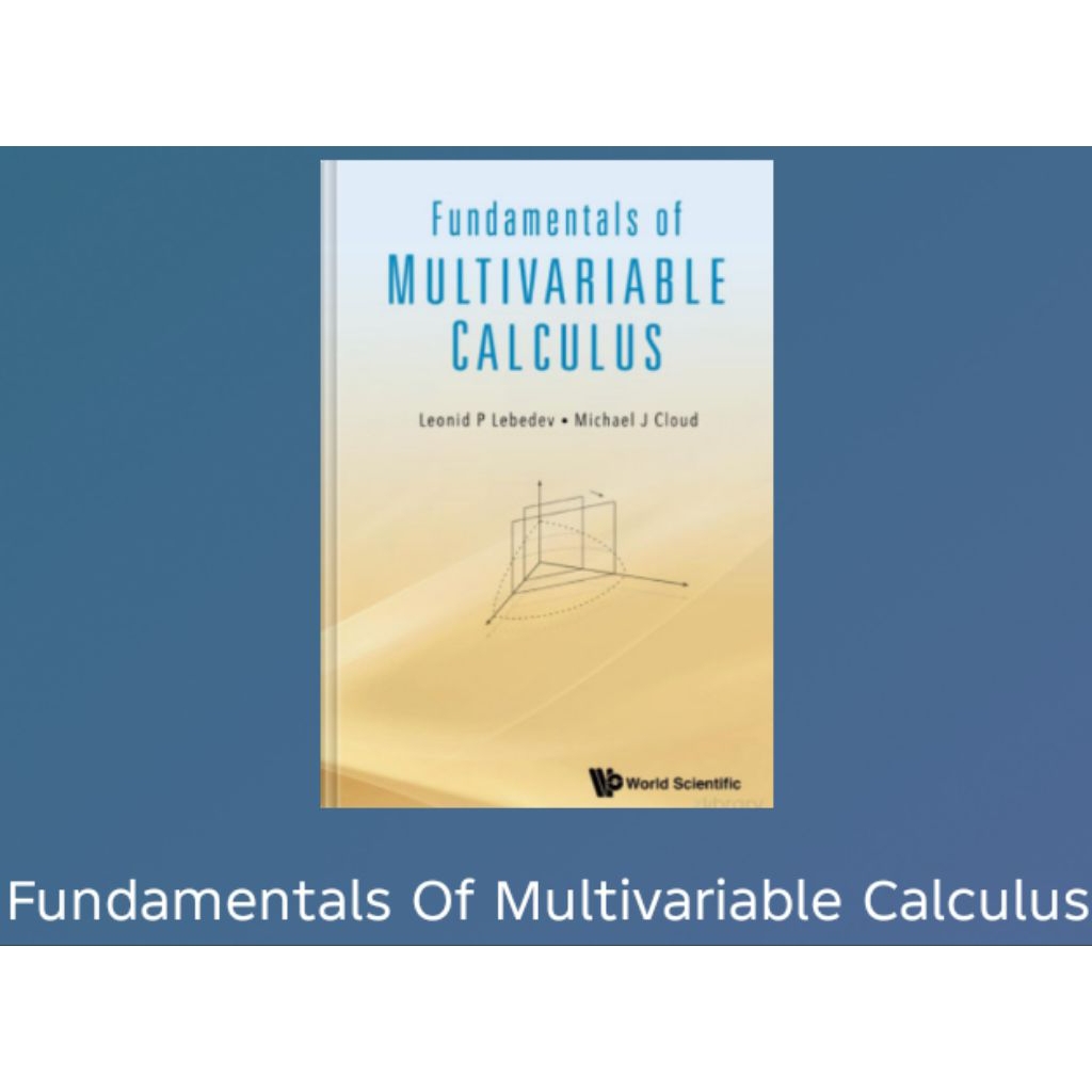 Jual BUKU Fundamentals Of Multivariable Calculus | Shopee Indonesia