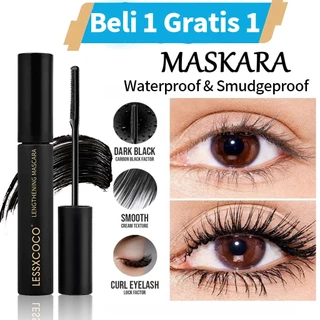 Lessxcoco Waterproof Mascara 24H 3in1 Volumizing
