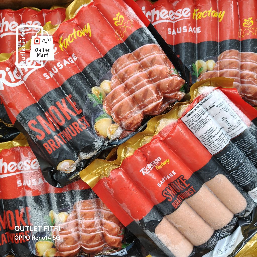 Jual [360gr] RICHEESE Sosis Smoke Bratwurst | Shopee Indonesia
