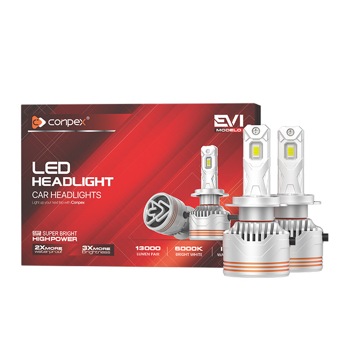 Jual CONPEX EV1 H7 6000 Kelvin 65W Headlamp mobil / LED Conpex EV1 ...