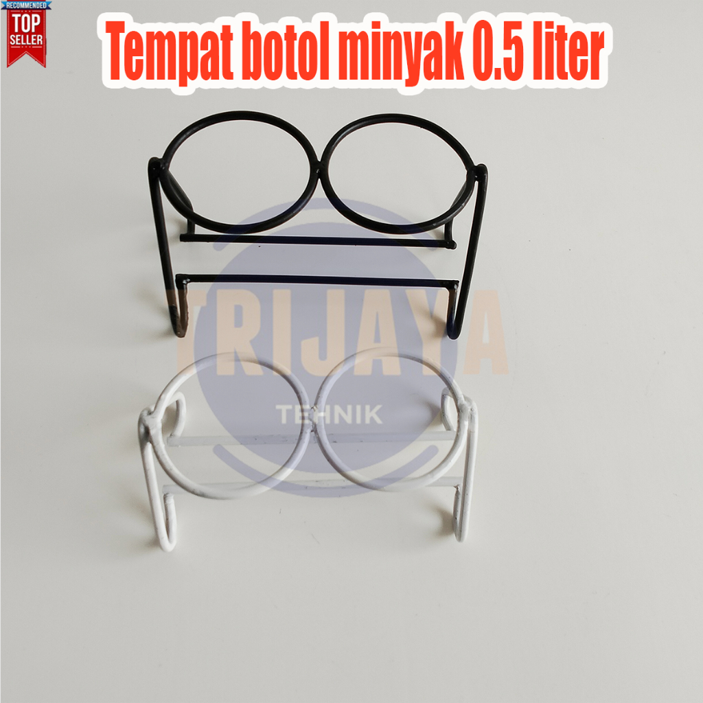 Jual Rak botol Tatakan Botol Tempat botol minyak Ukuran 0.5 Liter ...