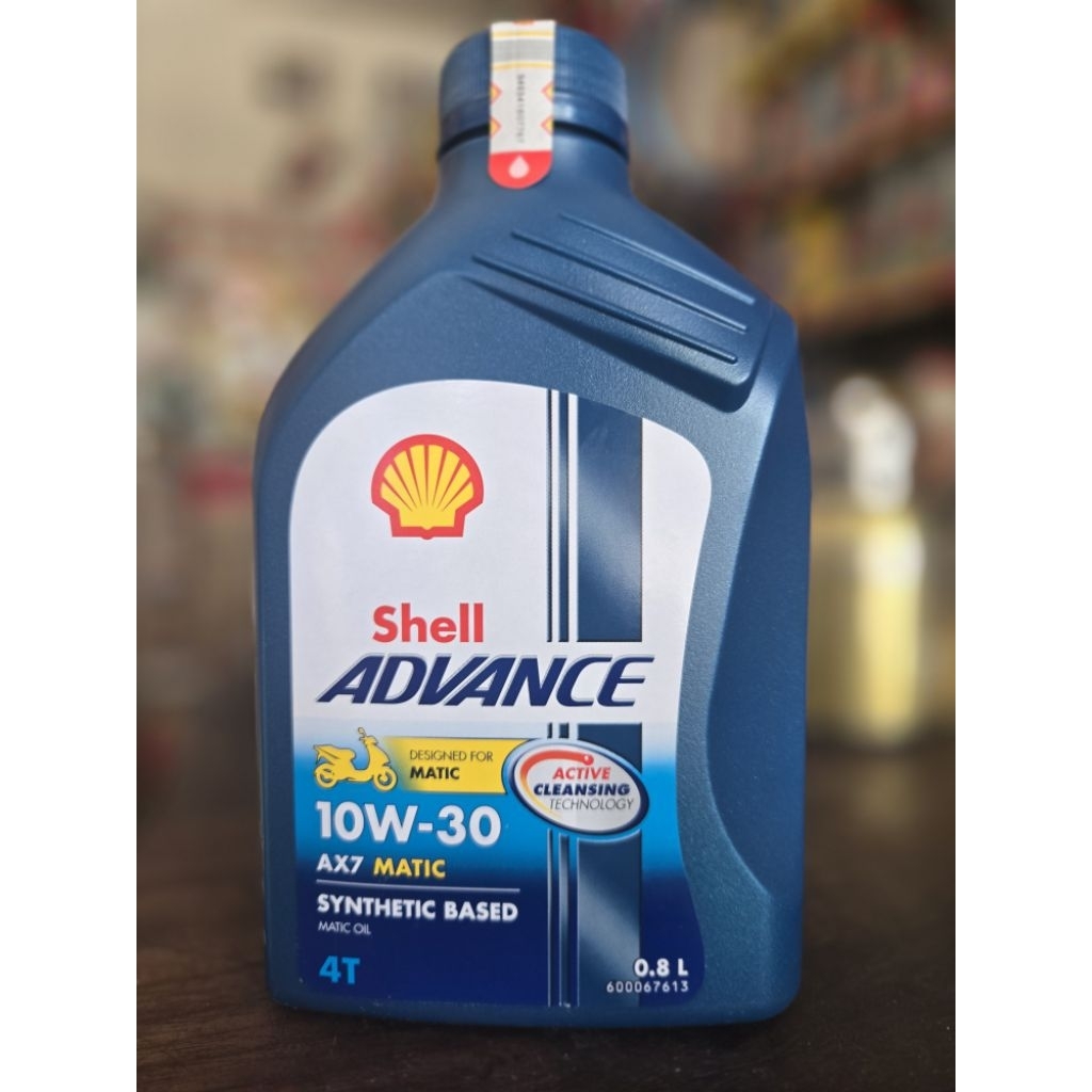 Jual SHELL ADVANCE 10W-30 AX7 MATIC 0.8ML | Shopee Indonesia
