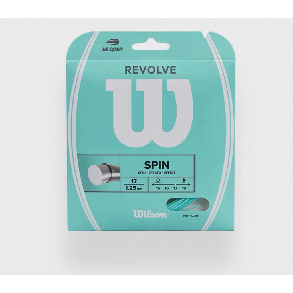 Jual Senar Wilson Revolve Spin string tennis racket senar raket tenis ...