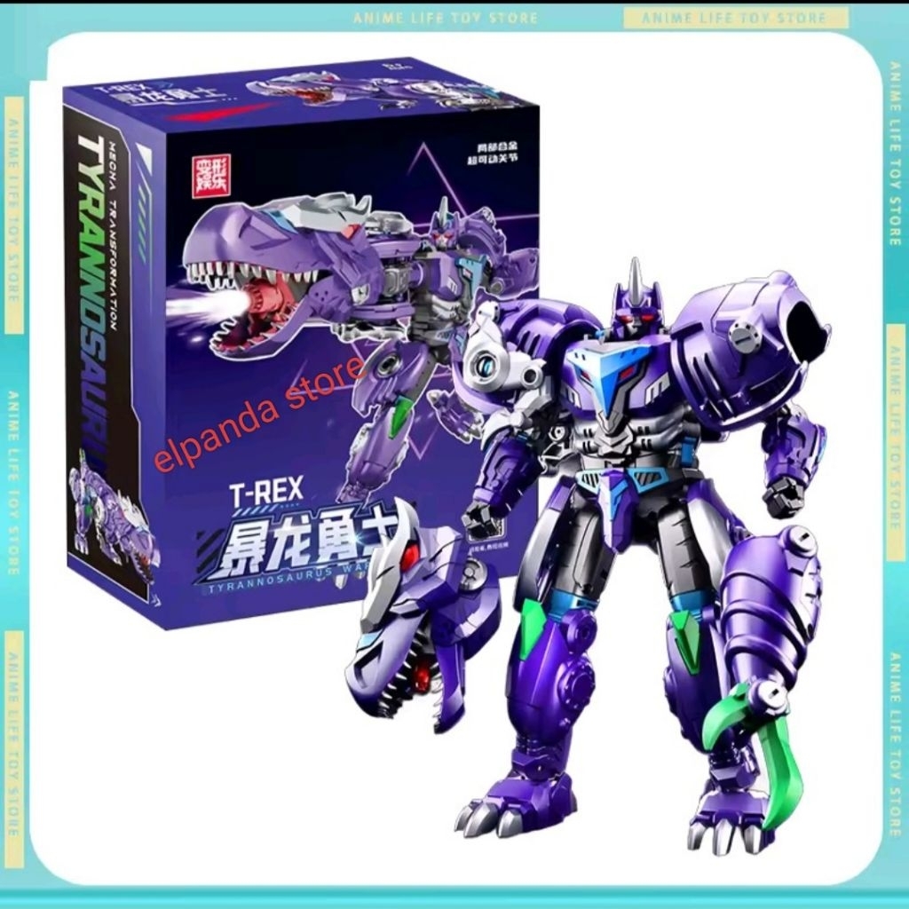 Jual Robot Li Jiang XT 1611 Tyrant T-REX Deformation Megatron Figure ...