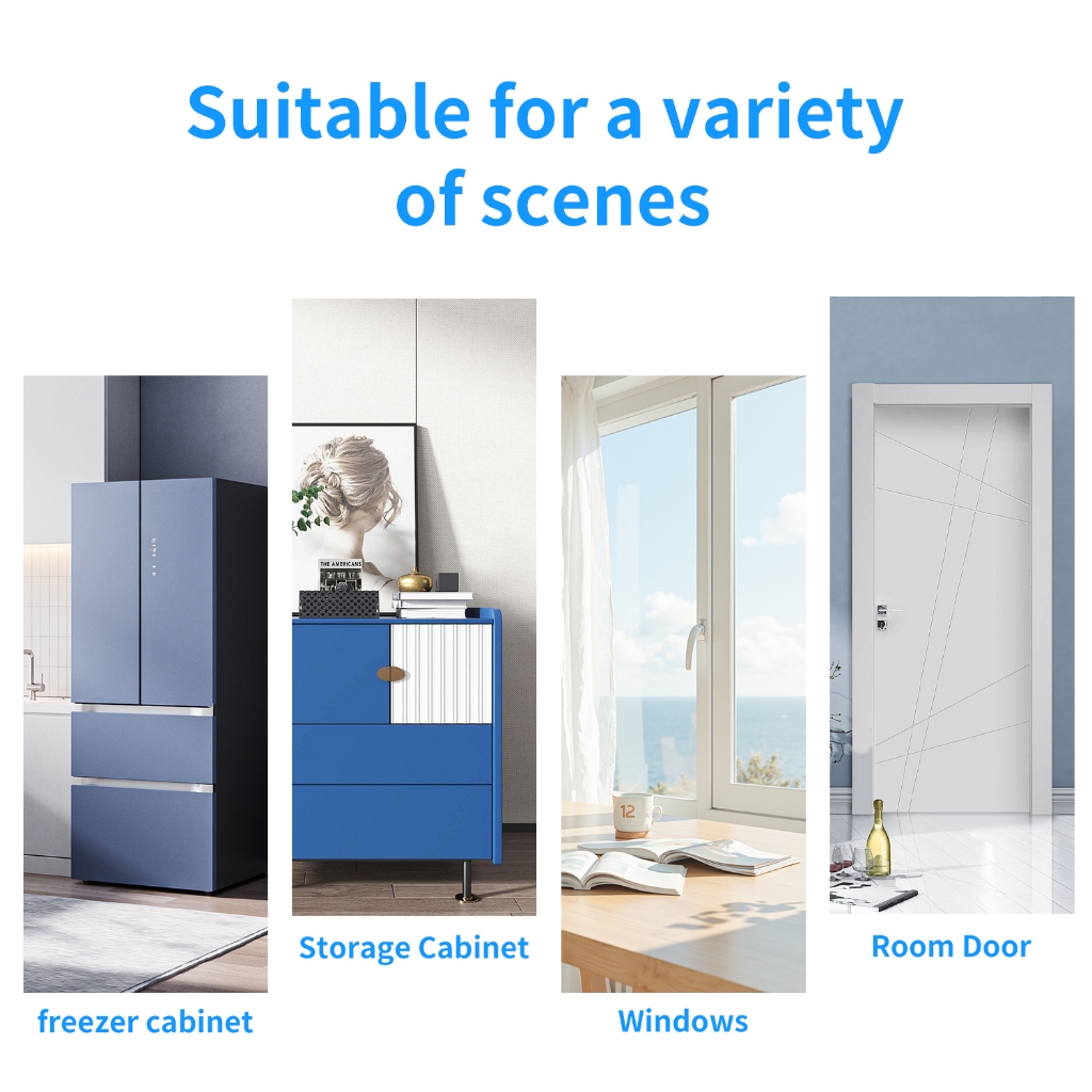 Jual Tuya Wifi Sensor Pintu Sensor Masuk Jendela Keamanan Sensor Pintu ...