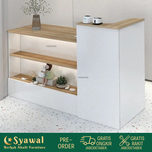 Jual SYAWAL Meja Kasir Rak Display Toko, Meja Display, Meja Resepsionis ...