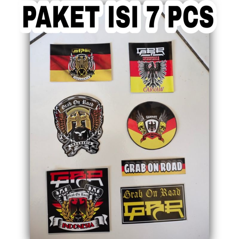 Jual Stiker GBR Terbaru isi 7 Anti air | Shopee Indonesia