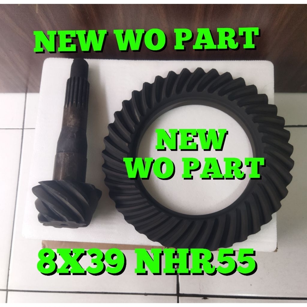 Jual FINAL GEAR SET RASIO 8X39 PINION GARDAN BELAKANG ISUZU ELF NHR55 ...